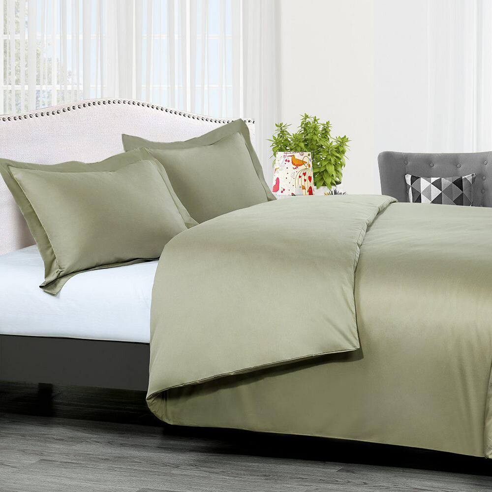 Комплект пододеяльников из 100% хлопка плотностью 300 нитей Egyptian Linens, цвет Sage
Комплект пододеяльников из 100% хлопка плотностью 300 нитей Egyptian Linens, цвет Sage