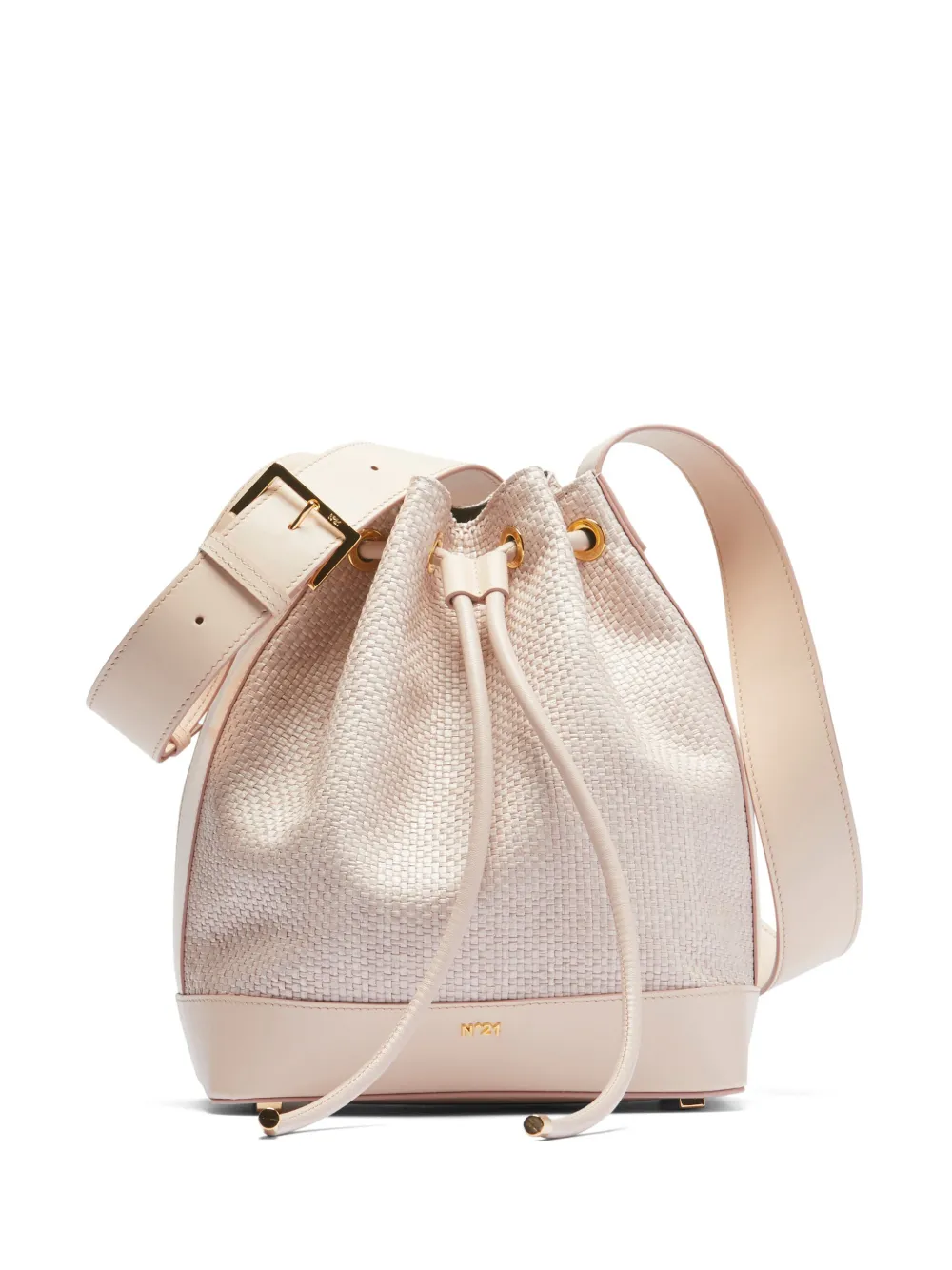 Плетеная сумка-ведро Nº21, нейтральный
Плетеная сумка-ведро Nº21, нейтральный