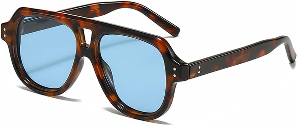 Солнцезащитные очки Rivets Oversized для женщин и мужчин с двойной перемычкой, градиентной защитой и защитой от УФ-излучения UV400, для занятий спортом на открытом воздухе и путешествий UYPTK, Leopard Blue
Солнцезащитные очки Rivets Oversized для женщин и мужчин с двойной перемычкой, градиентной защитой и защитой от УФ-излучения UV400, для занятий спортом на открытом воздухе и путешествий UYPTK, Leopard Blue