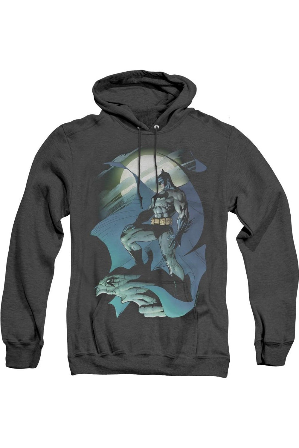 Толстовка с капюшоном Batman Glow Of The Moon для взрослых Heather Gildan, черный
Толстовка с капюшоном Batman Glow Of The Moon для взрослых Heather Gildan, черный