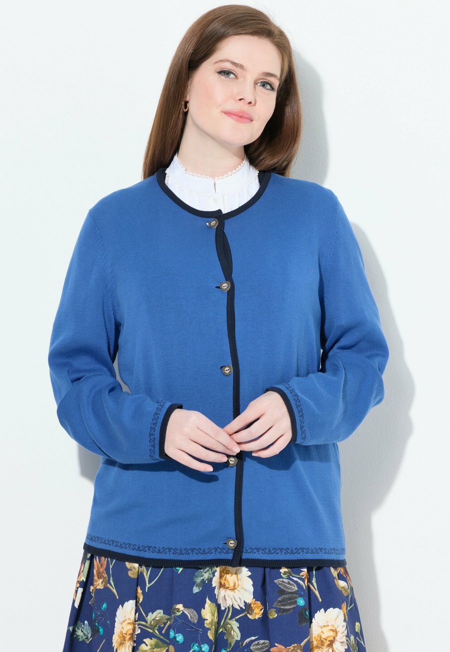 Кардиган Ulla Popken LANGARM, Cornflower Blue/Blue
Кардиган Ulla Popken LANGARM, Cornflower Blue/Blue