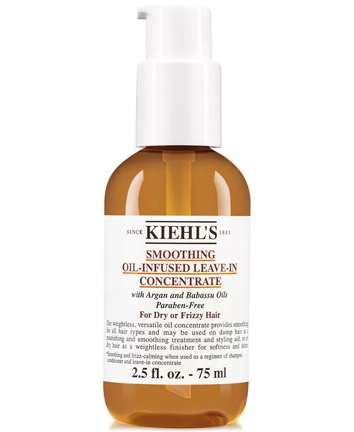 Несмываемый концентрат с разглаживающим маслом, 2,5 унции Kiehl'S Since 1851
Несмываемый концентрат с разглаживающим маслом, 2,5 унции Kiehl'S Since 1851