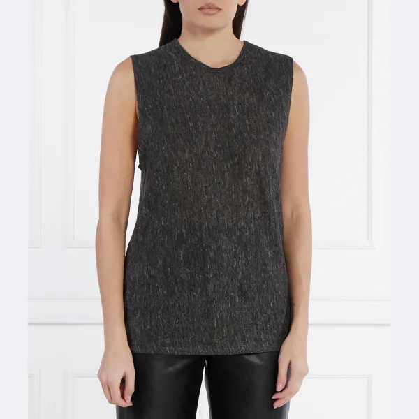 Льняной топ свободного кроя Tara Pinko, черный
Льняной топ свободного кроя Tara Pinko, черный