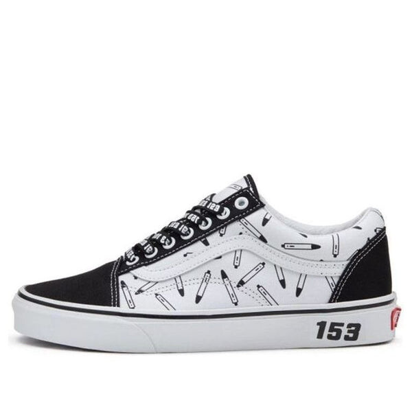 Кроссовки old skool pen 'black white' Vans, черный
Кроссовки old skool pen 'black white' Vans, черный