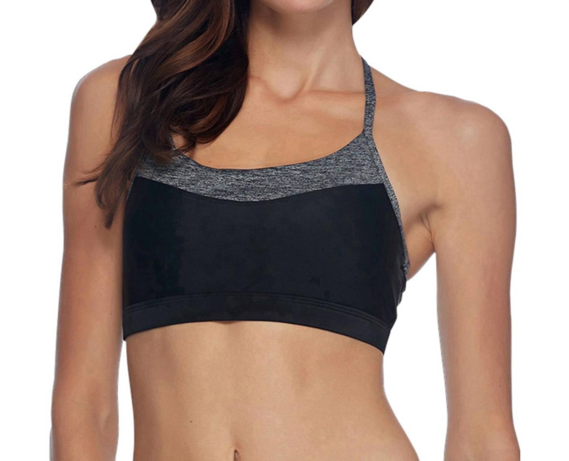 Лотос Средней поддержки спортивный бюстгальтер в черном Body Glove
Лотос Средней поддержки спортивный бюстгальтер в черном Body Glove