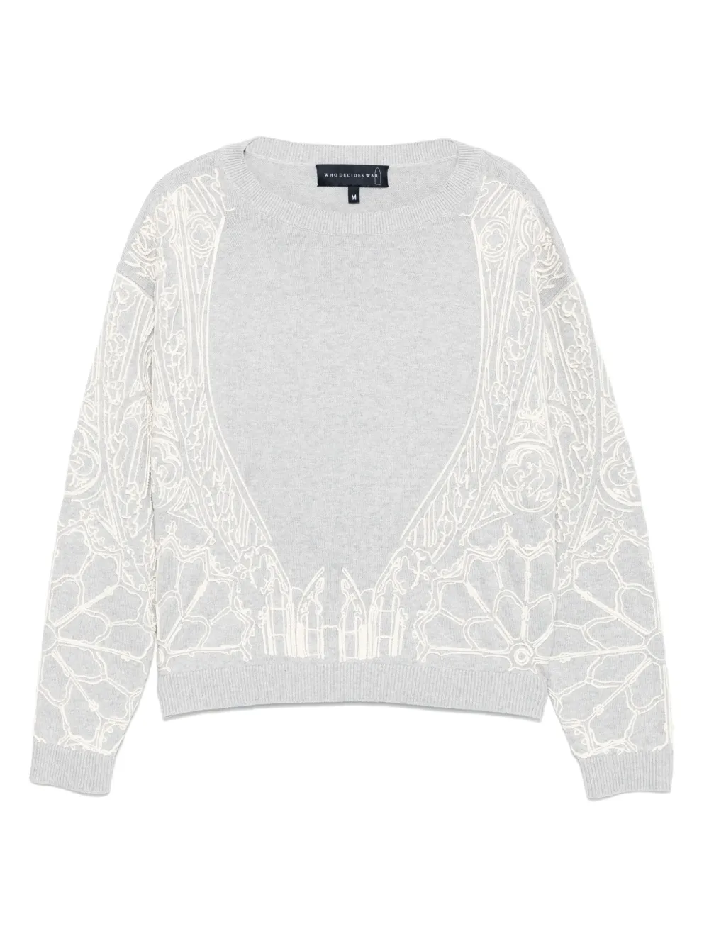 Джемпер Notre Dame Who Decides War, серый
Джемпер Notre Dame Who Decides War, серый