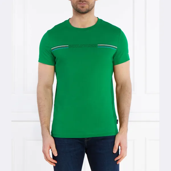 Облегающая футболка Tommy Hilfiger, зеленый
Облегающая футболка Tommy Hilfiger, зеленый