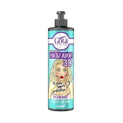 МАТИЗАДОР 3D Платинадо 300мл Gota Dourada
МАТИЗАДОР 3D Платинадо 300мл Gota Dourada
