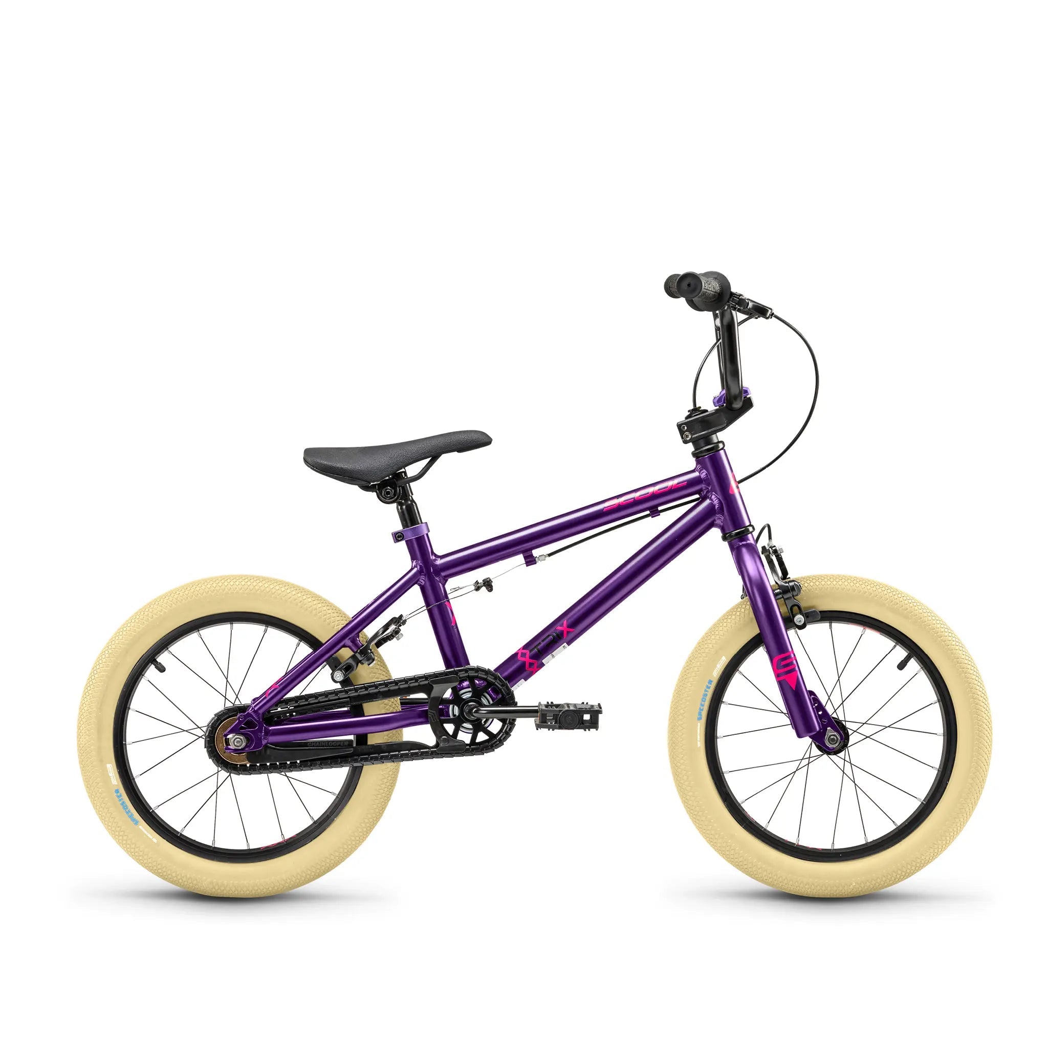 Детский велосипед S'COOL Junior Bikes XtriX mini 16 дюймов 1-Gang BMX Purple/Fuchsia
Детский велосипед S'COOL Junior Bikes XtriX mini 16 дюймов 1-Gang BMX Purple/Fuchsia