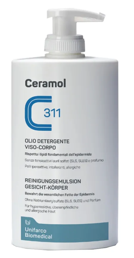Ceramol 311 Очищающее масло для лица и тела 400 мл для всех типов кожи
Ceramol 311 Очищающее масло для лица и тела 400 мл для всех типов кожи