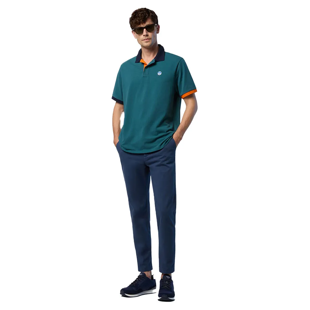 Поло с коротким рукавом North Sails Logo 692440, синий
Поло с коротким рукавом North Sails Logo 692440, синий