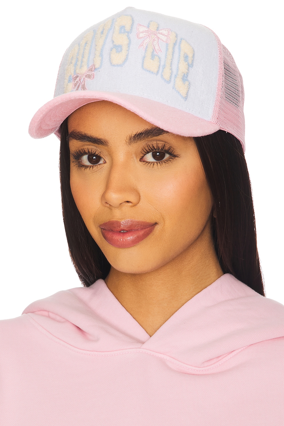 Бейсболка типа "тракер" Boys Lie, pink
Бейсболка типа "тракер" Boys Lie, pink