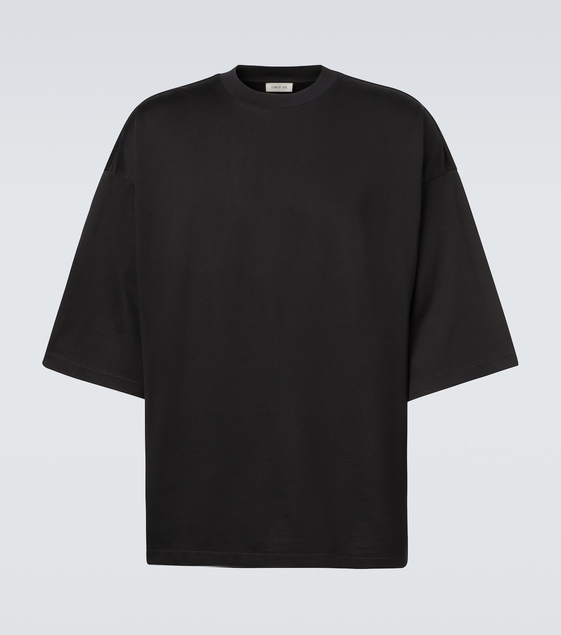 Футболка из хлопкового джерси Fear of God, черный
Футболка из хлопкового джерси Fear of God, черный