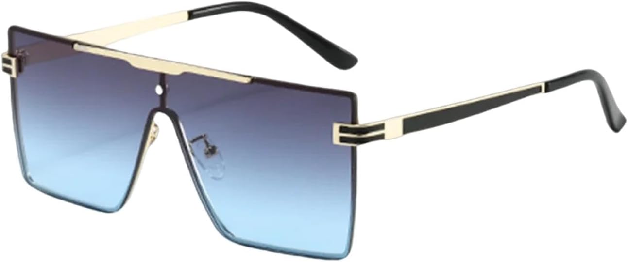 Солнцезащитные очки для женщин, очки с двойной перемычкой, цветные линзы, роскошные солнцезащитные очки, очки с защитой от УФ-излучения (UV400), солнцезащитные очки для мужчин TKKTLLT, Grey Blue
Солнцезащитные очки для женщин, очки с двойной перемычкой, цветные линзы, роскошные солнцезащитные очки, очки с защитой от УФ-излучения (UV400), солнцезащитные очки для мужчин TKKTLLT, Grey Blue