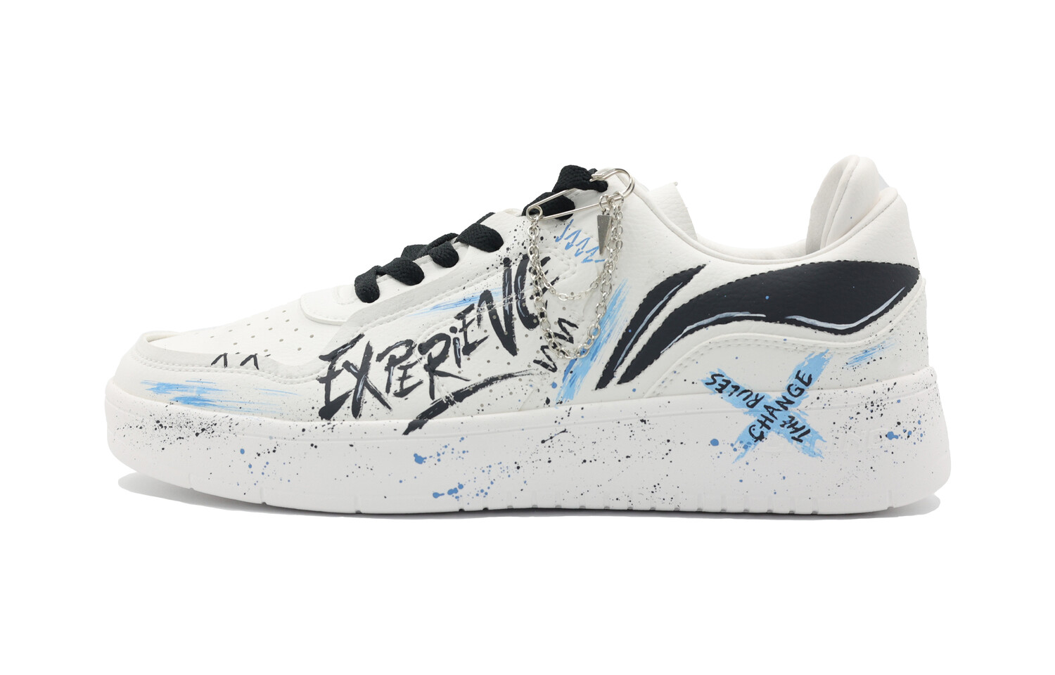 Кроссовки LINING Street Player Skateboarding Shoes Men Low-top Blue, белый
Кроссовки LINING Street Player Skateboarding Shoes Men Low-top Blue, белый