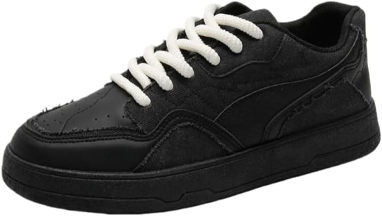 Мужские повседневные туфли однотонного цвета с толстой подошвой - простой низкий каблук, подходят для школы и поездок на работу, с прочной резиновой подошвой Fusecottc, черный
Мужские повседневные туфли однотонного цвета с толстой подошвой - простой низкий каблук, подходят для школы и поездок на работу, с прочной резиновой подошвой Fusecottc, черный