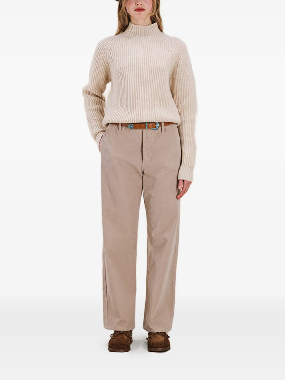 Вязаный свитер Leona1 с высоким воротом Fortela, бежевый
Вязаный свитер Leona1 с высоким воротом Fortela, бежевый