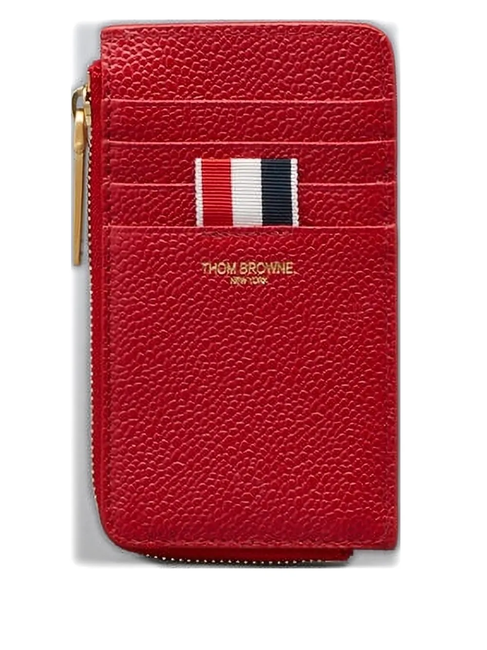 Картхолдер с застежкой-молнией Pebble Grain THOM BROWNE, красный
Картхолдер с застежкой-молнией Pebble Grain THOM BROWNE, красный