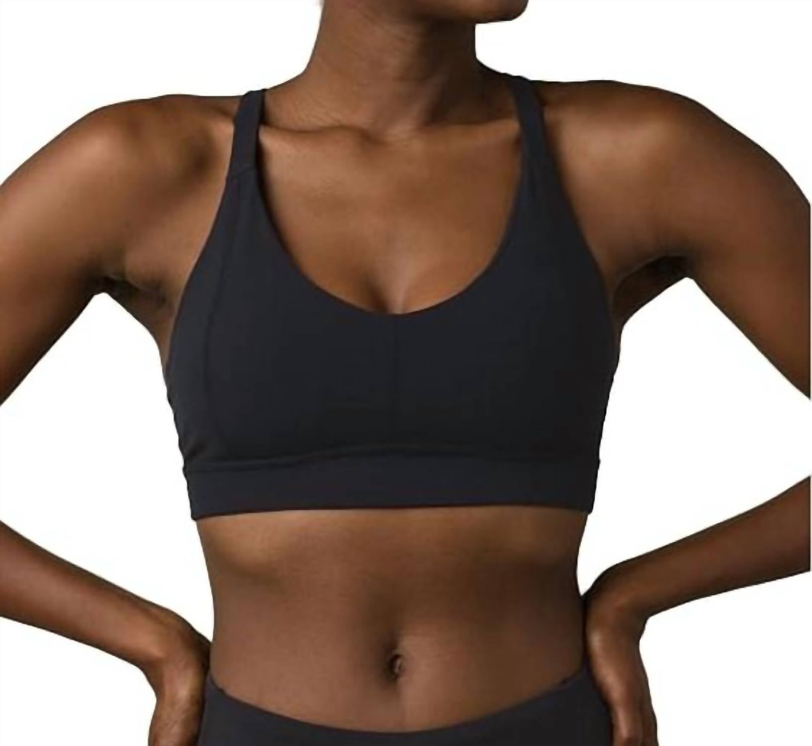 Бюстгальтер Momento черного цвета prAna
Бюстгальтер Momento черного цвета prAna