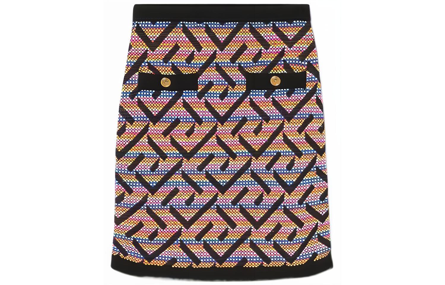 Женская повседневная короткая юбка FW22 Многоцветная VERSACE
Женская повседневная короткая юбка FW22 Многоцветная VERSACE