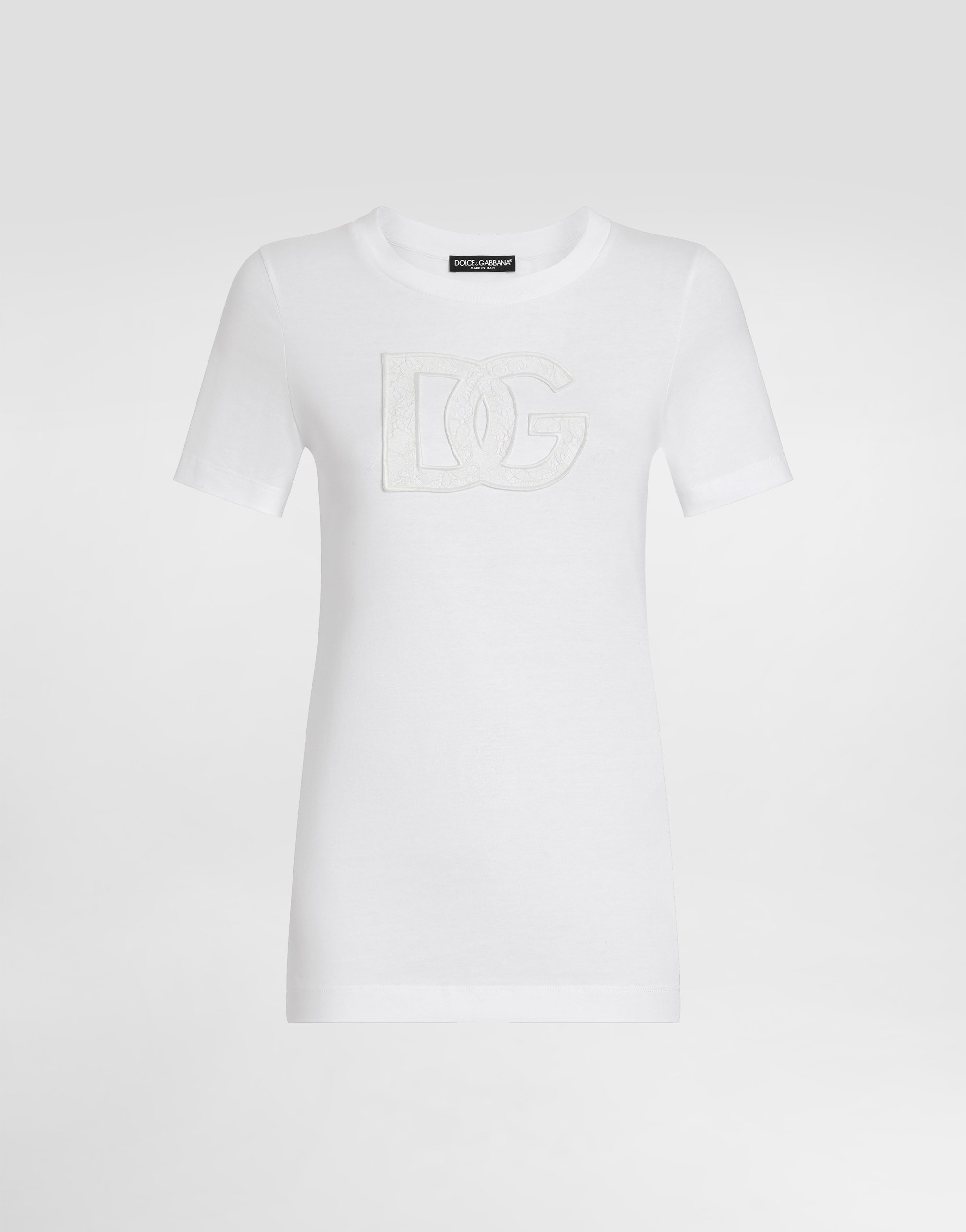 Футболка из джерси с нашивкой логотипа dg Dolce & Gabbana, белый
Футболка из джерси с нашивкой логотипа dg Dolce & Gabbana, белый