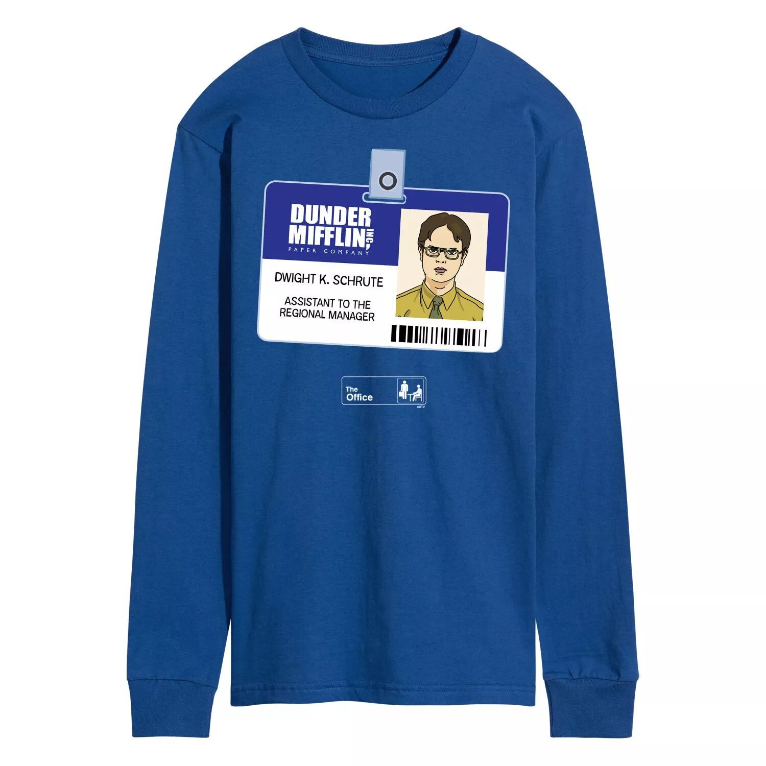 Мужская футболка с логотипом The Office Dwight Schrute Licensed Character
Мужская футболка с логотипом The Office Dwight Schrute Licensed Character