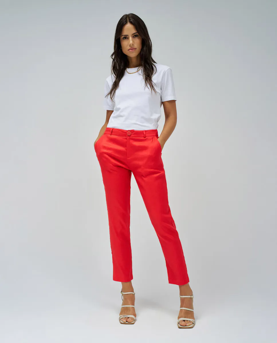 Женские льняные брюки-чинос Salsa Jeans, красный
Женские льняные брюки-чинос Salsa Jeans, красный