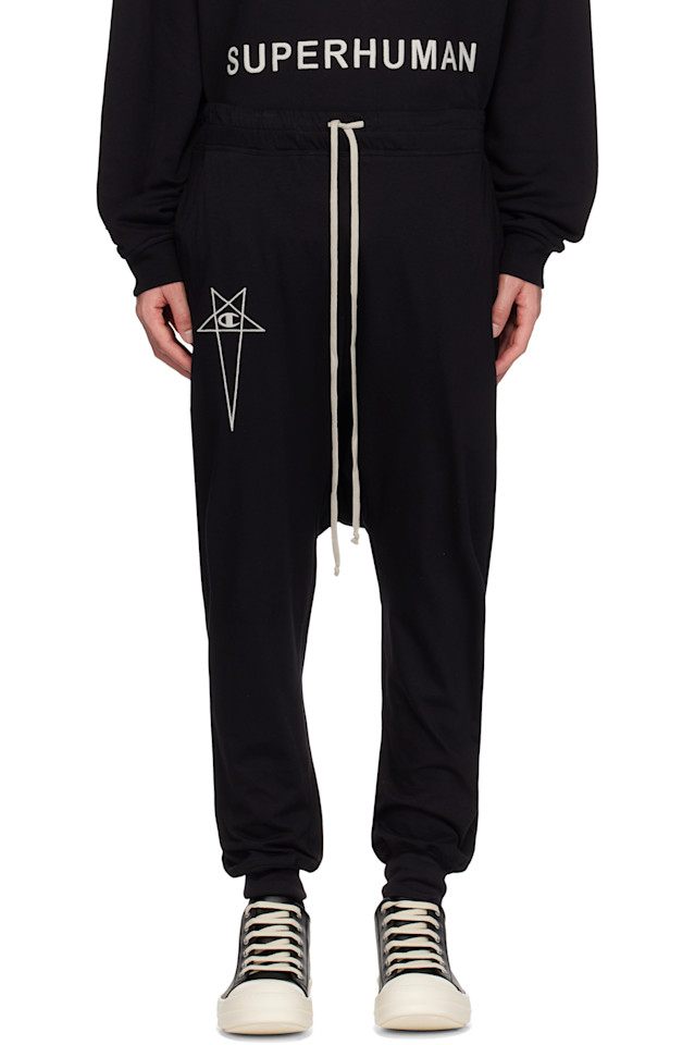 Чемпион эдишн призонер спортивные брюки на шнурке Rick Owens, черный
Чемпион эдишн призонер спортивные брюки на шнурке Rick Owens, черный