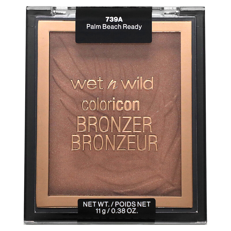 wet n wild, Color Icon Bronzer, для палм-бич, 11 г (0,38 унции)
wet n wild, Color Icon Bronzer, для палм-бич, 11 г (0,38 унции)
