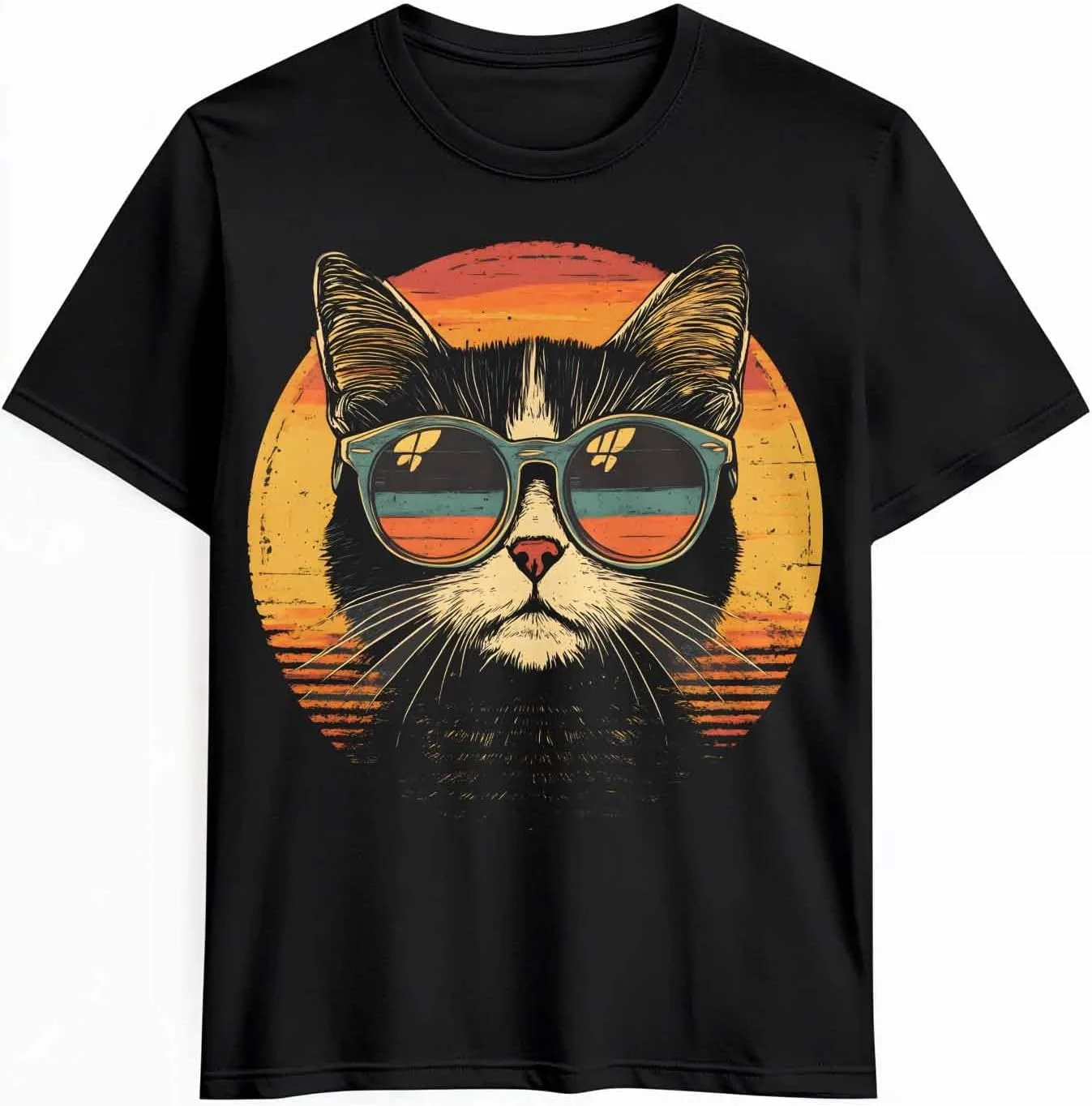 Футболка мужская с принтом кота CosyBright
Футболка мужская с принтом кота CosyBright