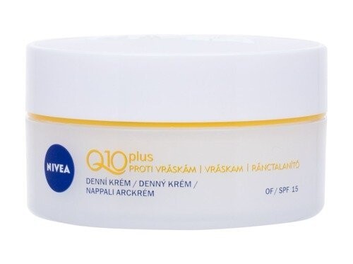 Дневной крем против морщин SPF 15, 50 мл Nivea, Q10 Plus
Дневной крем против морщин SPF 15, 50 мл Nivea, Q10 Plus