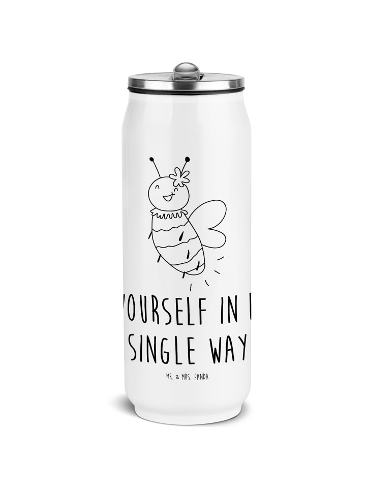 Mr. & Mrs. Panda Белая бутылка для напитков с изображением пчелы и цветка и надписью
Mr. & Mrs. Panda Белая бутылка для напитков с изображением пчелы и цветка и надписью