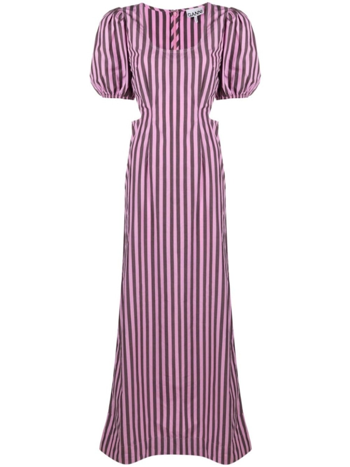GANNI платье макси из органического хлопка в полоску, розовый
GANNI платье макси из органического хлопка в полоску, розовый