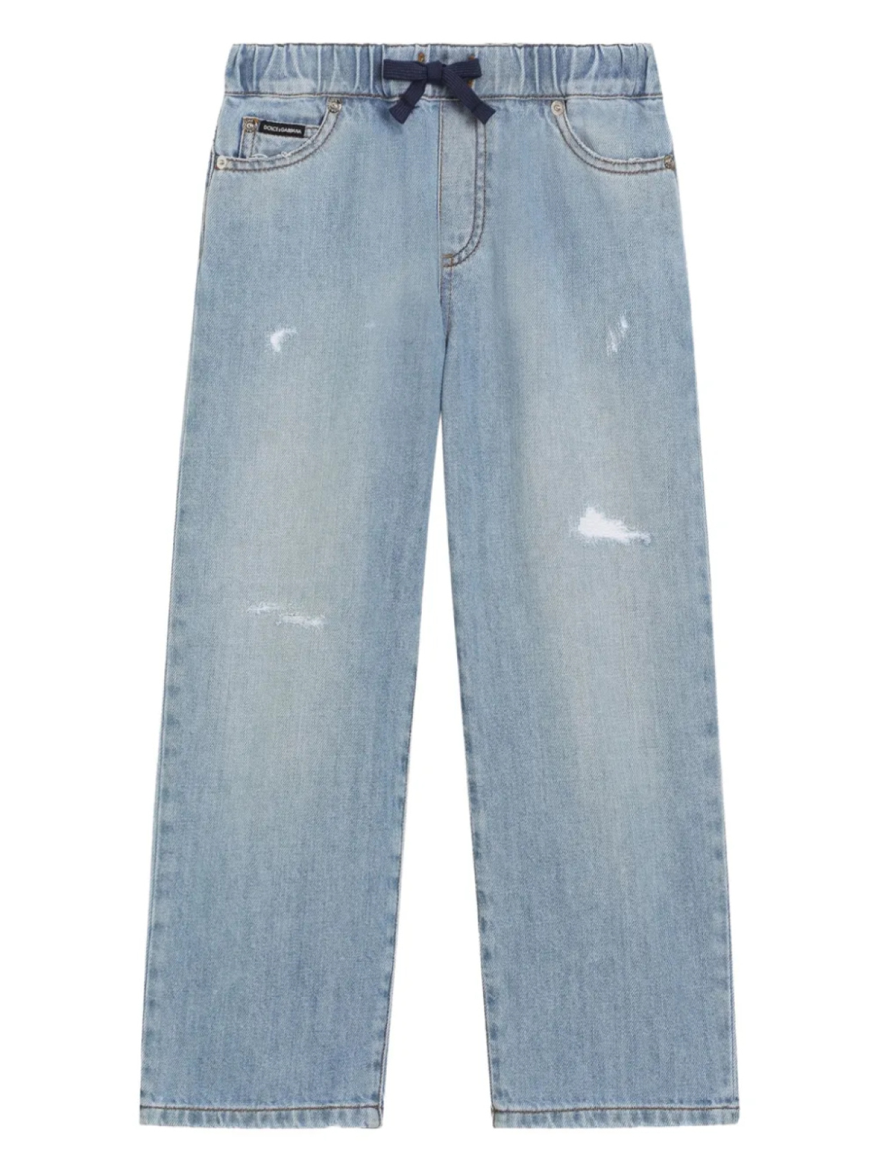 Dolce & Gabbana Kids джинсы с эффектом потертости, синий
Dolce & Gabbana Kids джинсы с эффектом потертости, синий