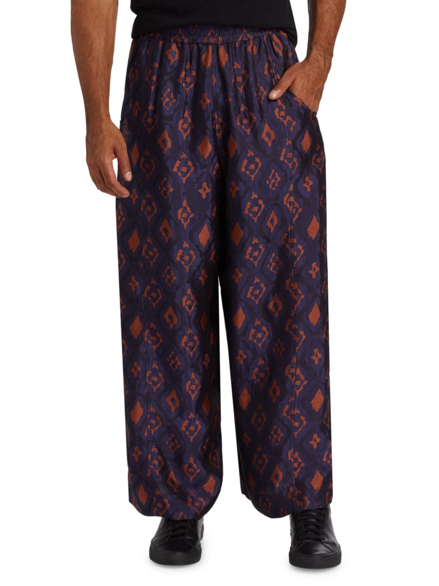 Широкие брюки Nicholas Daley, цвет Navy Ginger
Широкие брюки Nicholas Daley, цвет Navy Ginger