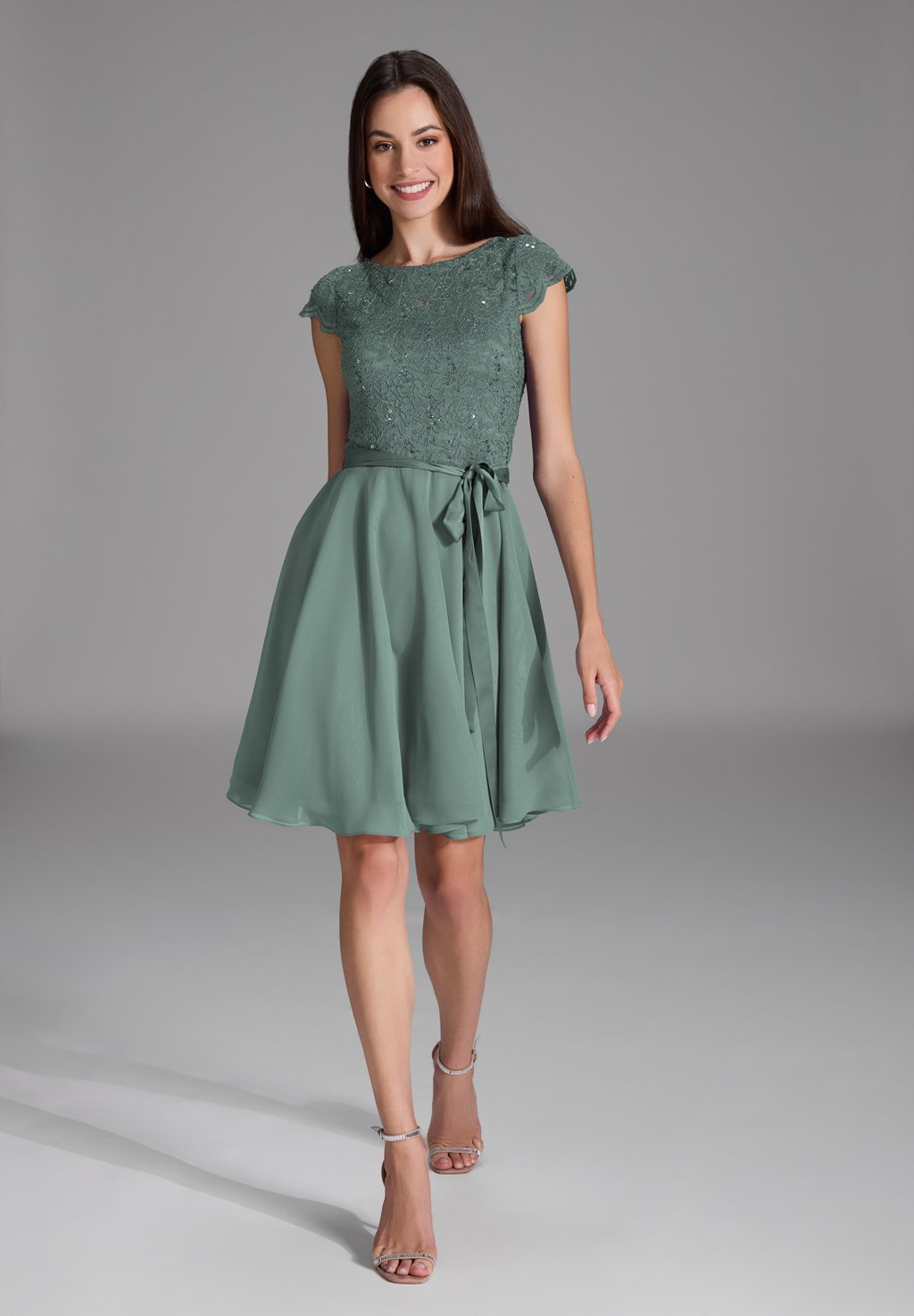 Коктейльное платье / Вечернее платье ABEND Swing, мятный 
Коктейльное платье / Вечернее платье ABEND Swing, мятный