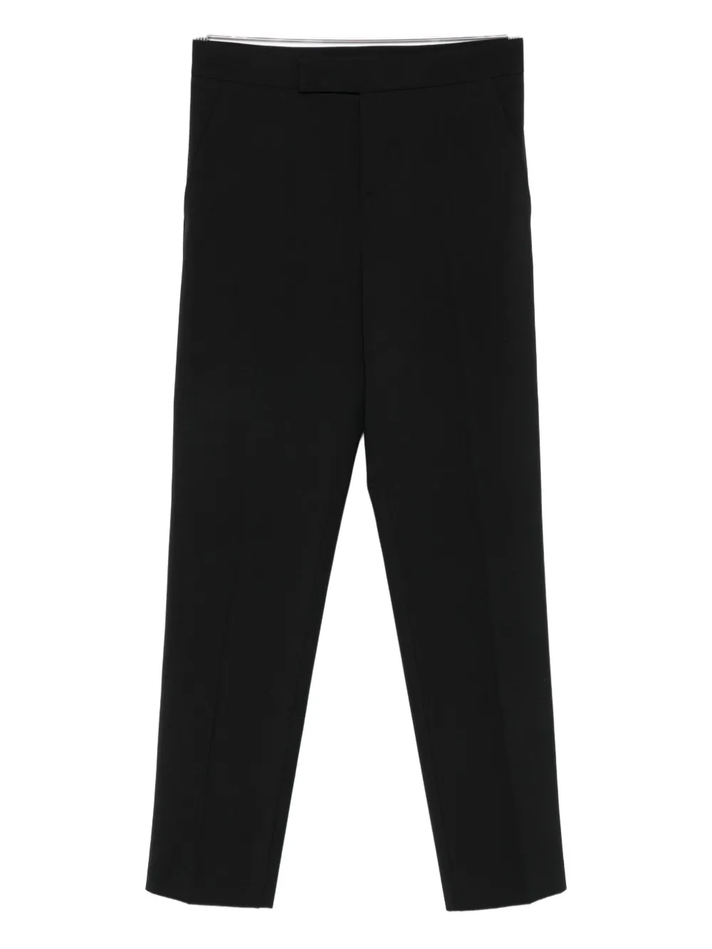 Прямые брюки с карманами Alberta Ferretti, черный 
Прямые брюки с карманами Alberta Ferretti, черный