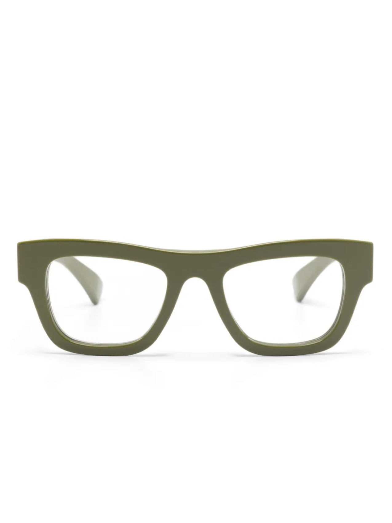 Gucci Eyewear очки в квадратной оправе, зеленый 
Gucci Eyewear очки в квадратной оправе, зеленый