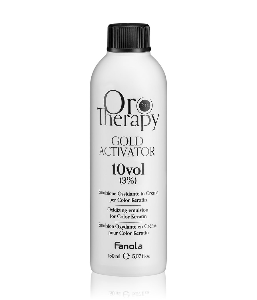 Лосьон для волос Fanola Oro Therapy Gold Activator 3%, 150 ml
Лосьон для волос Fanola Oro Therapy Gold Activator 3%, 150 ml