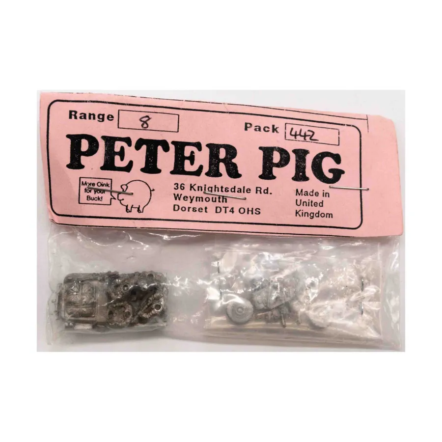 №442 Британский джип с десантниками, Historical Miniatures - WW2 - Allies (Range 8) (Peter Pig)
№442 Британский джип с десантниками, Historical Miniatures - WW2 - Allies (Range 8) (Peter Pig)