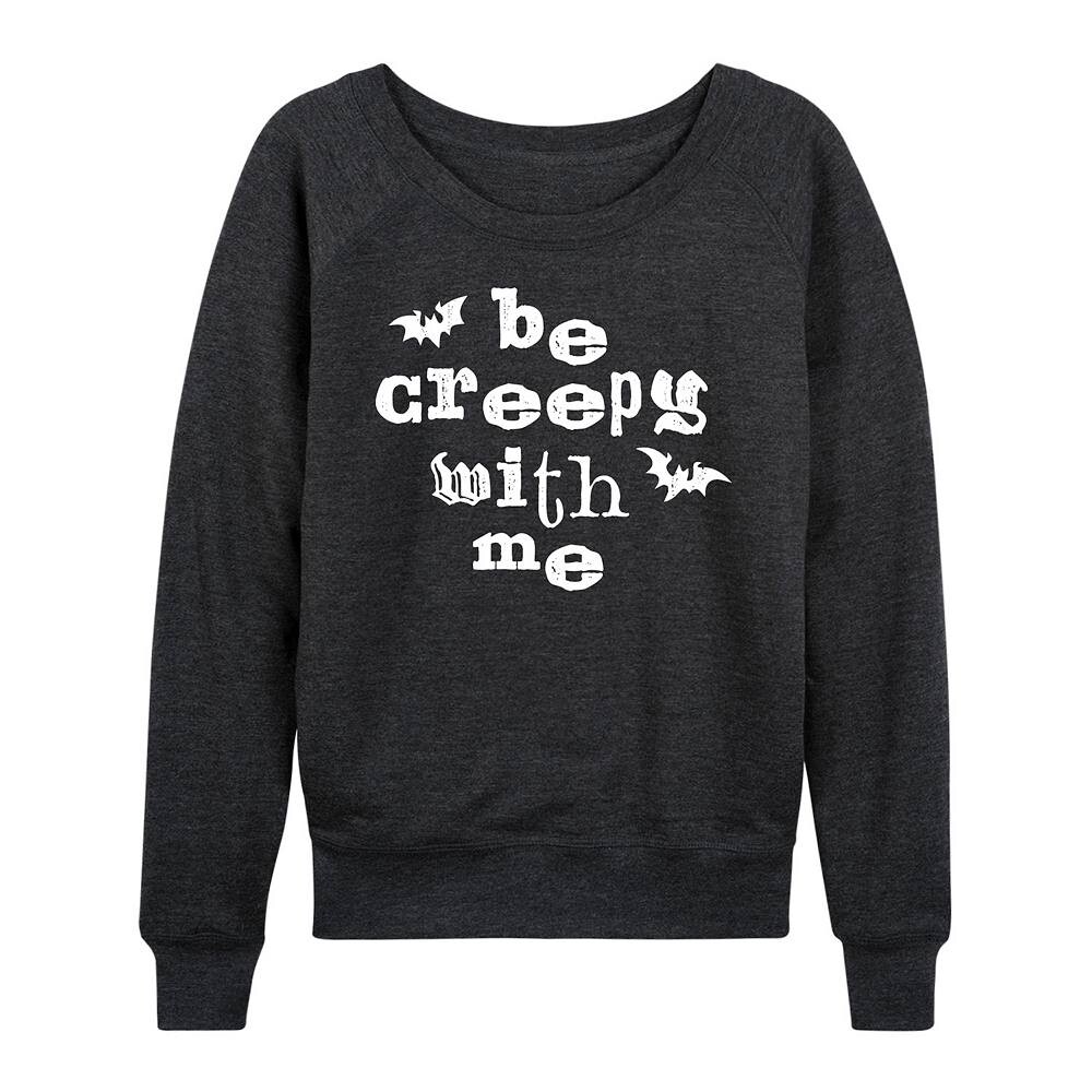 Женский легкий свитшот Be Creepy With Me Bats из френч терри, цвет Heather Charcoal
Женский легкий свитшот Be Creepy With Me Bats из френч терри, цвет Heather Charcoal