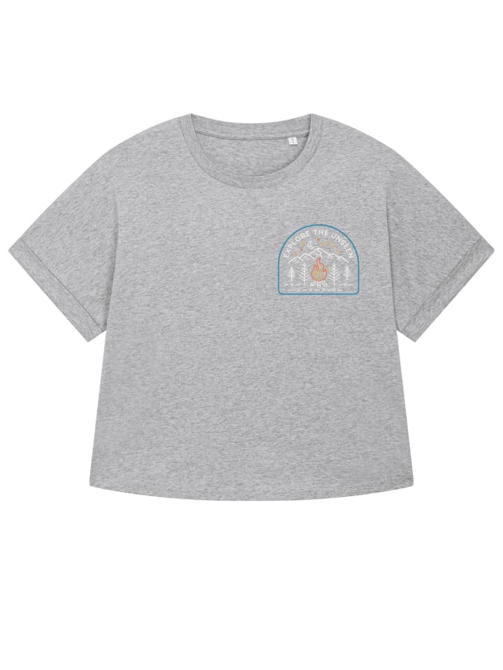 Футболка Исследуй невидимое в сером цвете wat Apparel
Футболка Исследуй невидимое в сером цвете wat Apparel