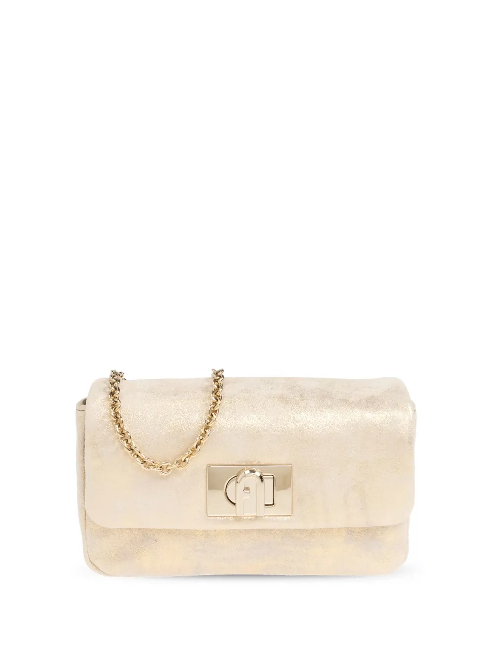 Сумка на плечо с эффектом металлик Furla, золотой
Сумка на плечо с эффектом металлик Furla, золотой