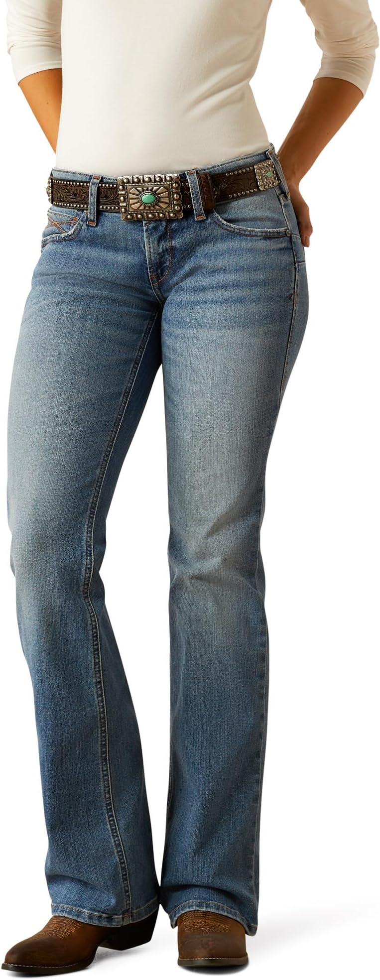 Джинсы Ariat MR Allison Boot Cut, цвет California
Джинсы Ariat MR Allison Boot Cut, цвет California