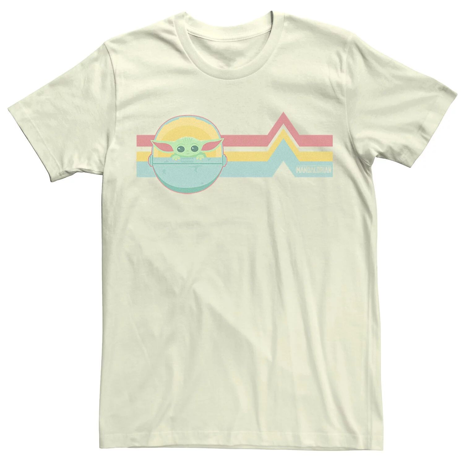 Мужская футболка The Mandalorian The Child с радужной линией груди Star Wars
Мужская футболка The Mandalorian The Child с радужной линией груди Star Wars
