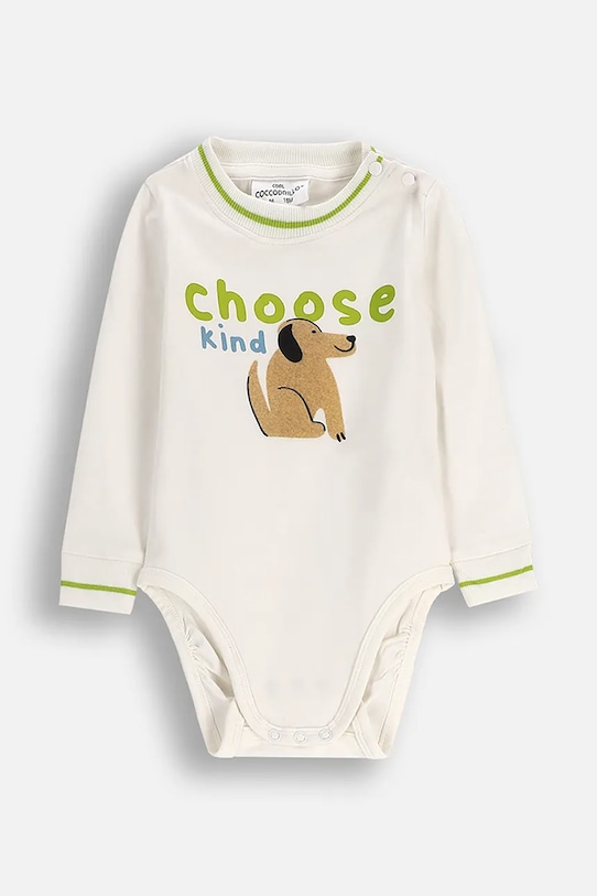 Детский боди Coccodrillo, бежевый
Детский боди Coccodrillo, бежевый