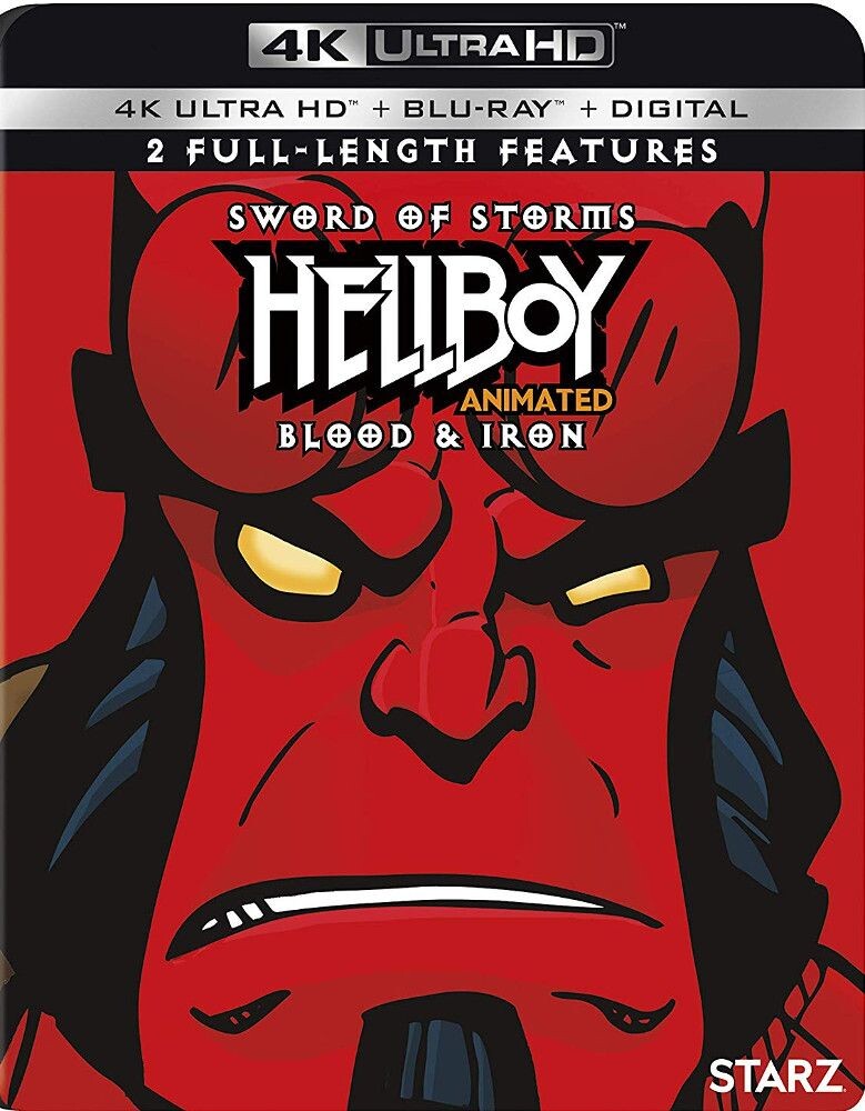 Диск Blu-ray Hellboy Animated Double [4k Ul
Диск Blu-ray Hellboy Animated Double [4k Ul