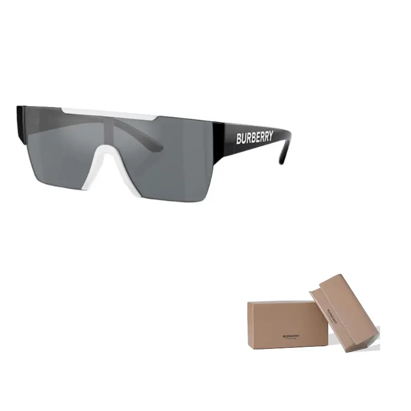 Burberry Затемнённые солнцезащитные очки с защитной оправой, Black
Burberry Затемнённые солнцезащитные очки с защитной оправой, Black