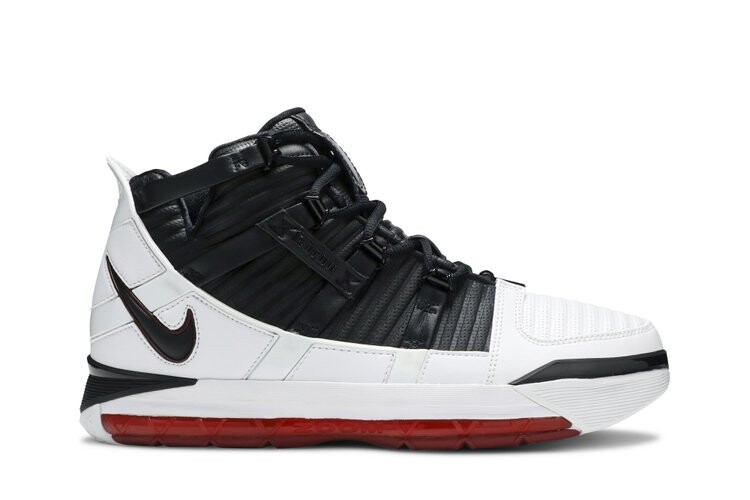 Кроссовки Nike Zoom LeBron 3 Retro QS 'Home' 2019, белый
Кроссовки Nike Zoom LeBron 3 Retro QS 'Home' 2019, белый