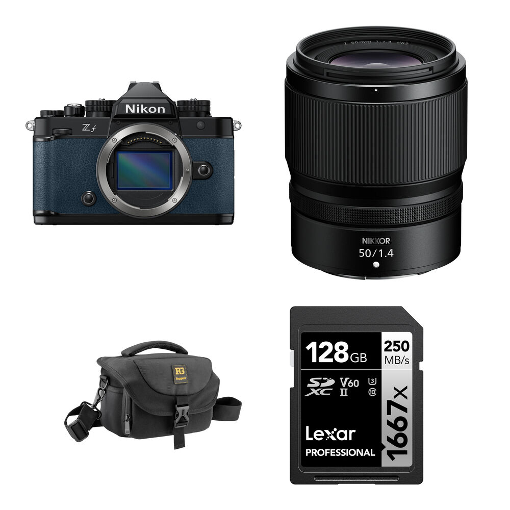 Беззеркальная камера Nikon Zf Mirrorless Camera with 50mm f/1.4 Lens and Basic Bundle
Беззеркальная камера Nikon Zf Mirrorless Camera with 50mm f/1.4 Lens and Basic Bundle